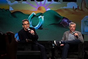 Ben Stiller and Eddy Cue at SXSW 2025 01