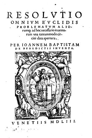 Benedetti - Resolutio omnium Euclidis problematum, 1553 - 11183