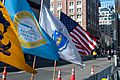 Boston Marathon Finish Line with Flags (26794784006)