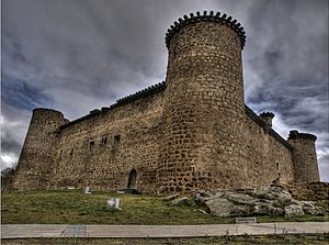 Castle of El Barco de Ávila, built in the 12th century.