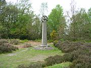 Celtic cross on Gibbet Hill