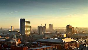 Central Leicester Skyline