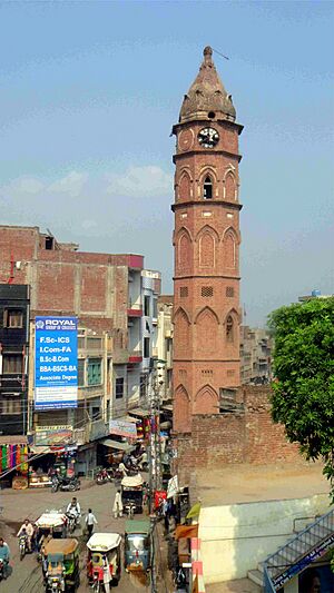 Clock Tower, Hafizabad road side, Gujranwala