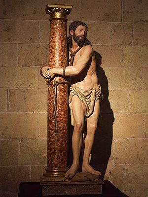 Cristo a la columna -Catedral de Segovia
