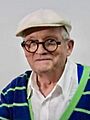 David Hockney 2017 at Flash Expo (cropped)