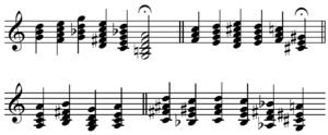 Debussy's chords for Guiraud