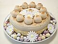 Decorated Simnel cake (14173161143)