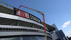 Docklands Stadium being renamed to Marvel Stadium from Etihad Stadium