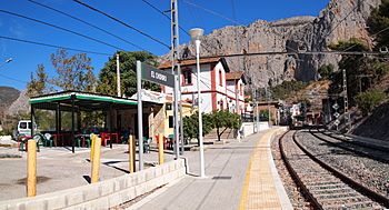 El Chorro Railway station
