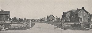 Entrance to Upper Arlington OH in 1918