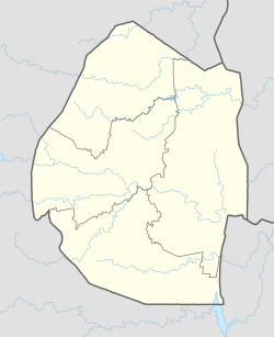Lobamba is located in Eswatini