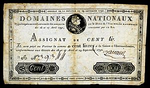 FRA-A39-Domaines Nationaux-100 livres (1790)