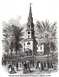 First Baptist Church in America in RI
