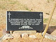 Fort McDowell Yavapai Nation--Ba Dah Mod Jo Cemetery-Skeleton Cave grave-2