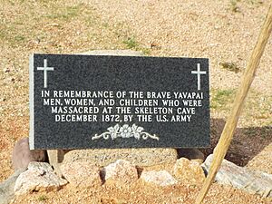 Fort McDowell Yavapai Nation--Ba Dah Mod Jo Cemetery-Skeleton Cave grave-2