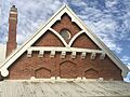 Gable of the former York Primary School