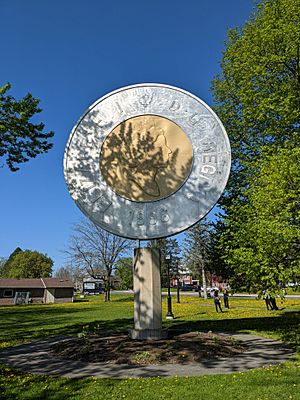 Giant Toonie Monument Obverse Side