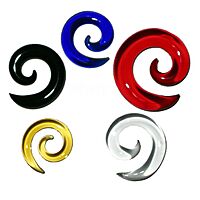 Glass Ear Spirals