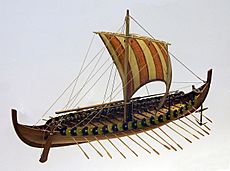 Gokstad-ship-model