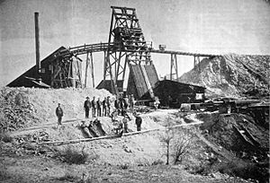 Good Hope Mine, between Perris and Lake Elsinore, Riverside County, California