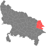 Gorakhpur division.svg
