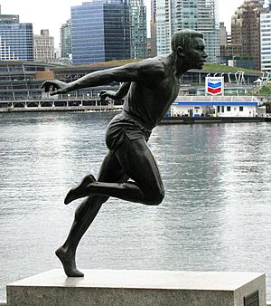 Harry Jerome, statue, Vancouver