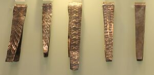 Huxley Hoard 5 flattened bracelets