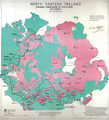 Irish Boundary Commission final report map (1925) - religious distribution