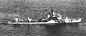 Italian destroyer Lampo wreckage.jpg