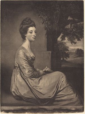 James Watson after Sir Joshua Reynolds, Jemima Countess Cornwallis, 1771, NGA 119687