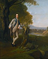 John Shaw, 4th Bt (1728-1799), of Eltham Lodge, by Arthur Devis