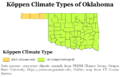 Köppen Climate Types Oklahoma