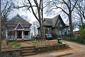 L-R 465 and 475 Meigs St, c. 1922 & 1900, respectively