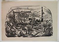 Lillian Adelman – Abandoned Factory, c. 1936-42