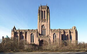 Liverpool Anglican Cathedral from Hope Street.jpg