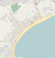 Location map Rio de Janeiro Copacabana