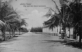 Lomé Togo Weg nach dem Gouverneurspalast 1904