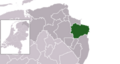 Map - NL - Municipality code 1895 (2019)