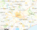 Map commune FR insee code 34032