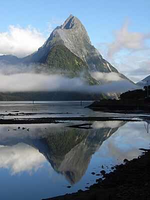 Mitre Peak sunny