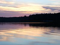 Moose Lake Sunset