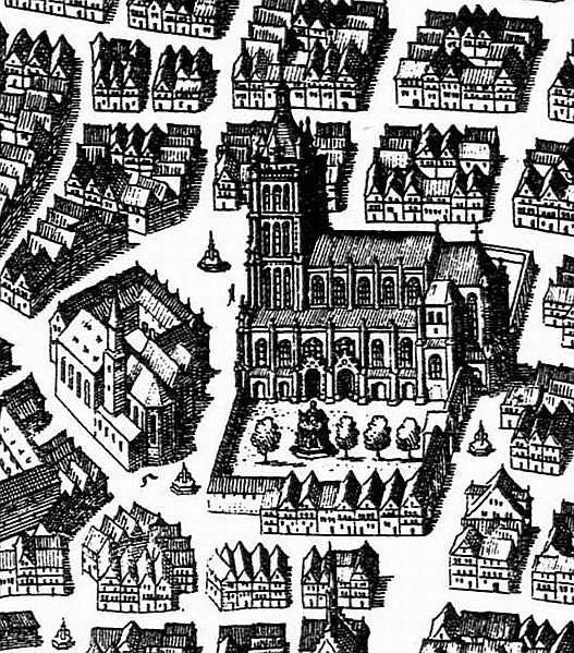Muensterplatz Ulm-1643-Merian