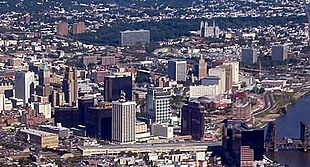 Newark Skyline Northwest View