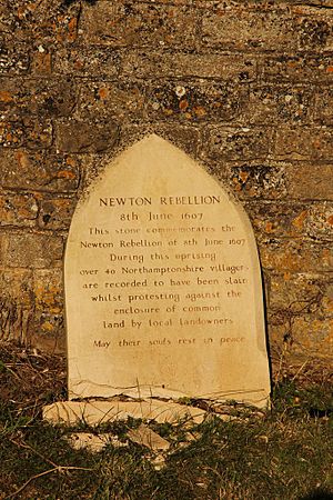 Newton rebellion stone (geograph 4105909)