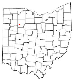Location of Rawson, Ohio