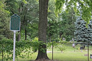 OaK Grove Cemetery historic site Taylor Michigan