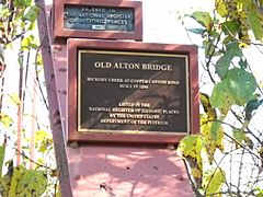 Old Alton Bridge in Denton, Texas 3