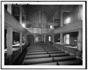 Old North Church Boston MA interior c1910-1920f