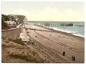Penarth Pier ca 1890 and ca 1900