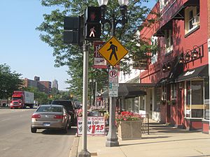 REO Town district in Lansing, Michigan